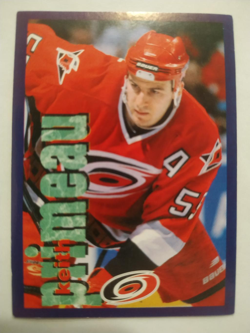 ХОККЕЙ НАКЛЕЙКА НХЛ ПАНИНИ 1998-1999 КОЛЛЕКЦИЯ NHL PANINI KEITH PRIMEAU #30