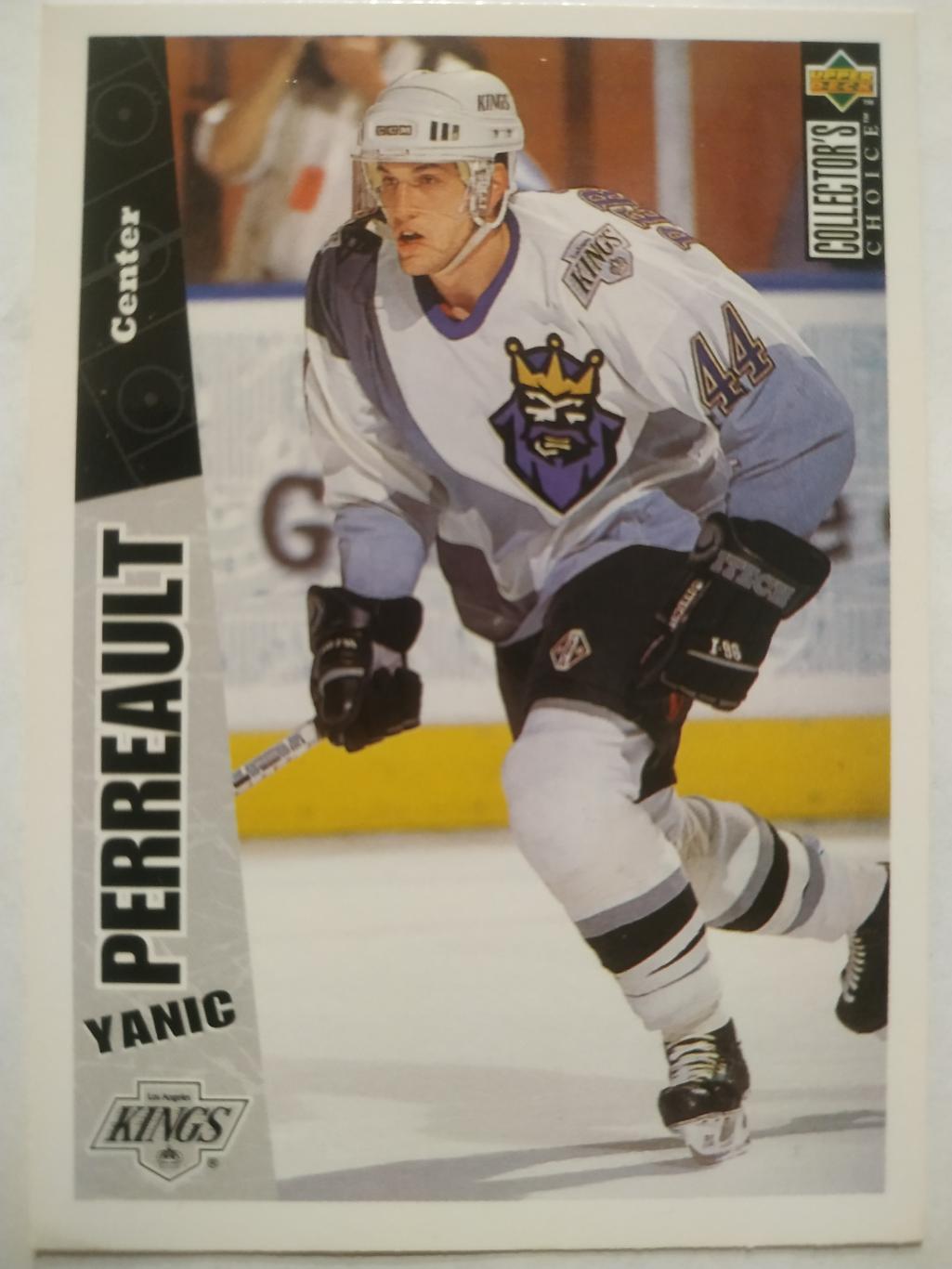 ХОККЕЙ КАРТОЧКА НХЛ UPPER DECK 1996-97 NHL YANIC PERREAULT KINGS #126