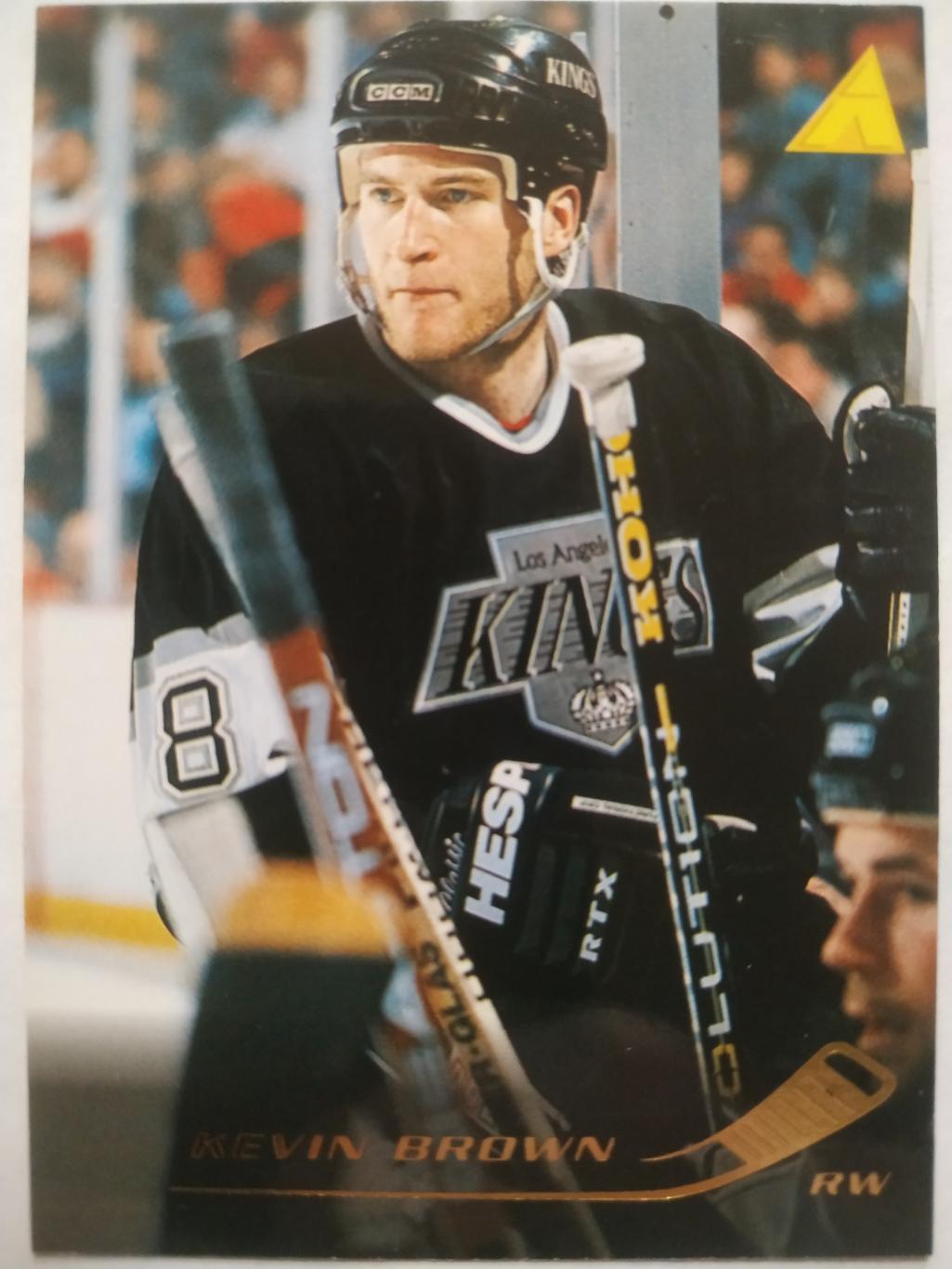 ХОККЕЙ КАРТОЧКА НХЛ PINNACLE 1995 96 NHL KEVIN BROWN LOS ANGELES KINGS 215