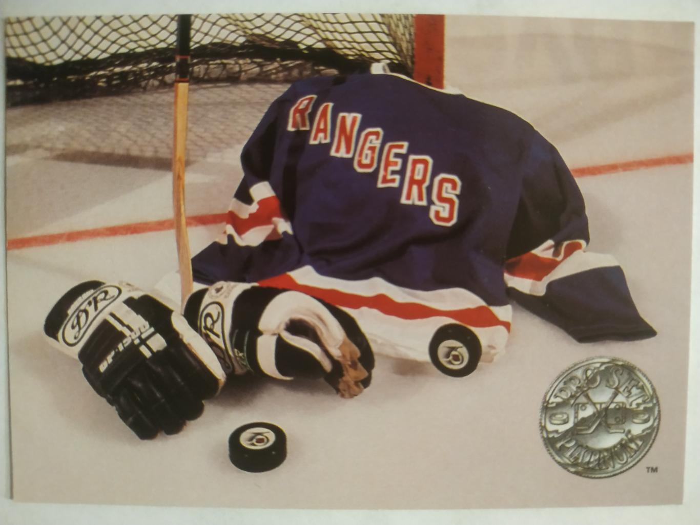 ХОККЕЙ КАРТОЧКА НХЛ PRO SET PLATINUM 1992 NHL NEW YORK RANGERS #149