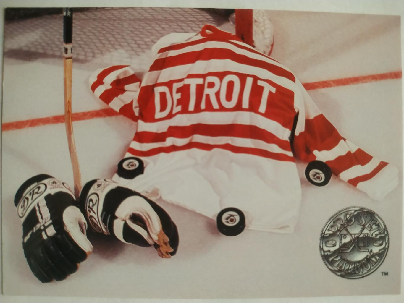 ХОККЕЙ КАРТОЧКА НХЛ PRO SET PLATINUM 1992 NHL DETROIT RED WINGS #147