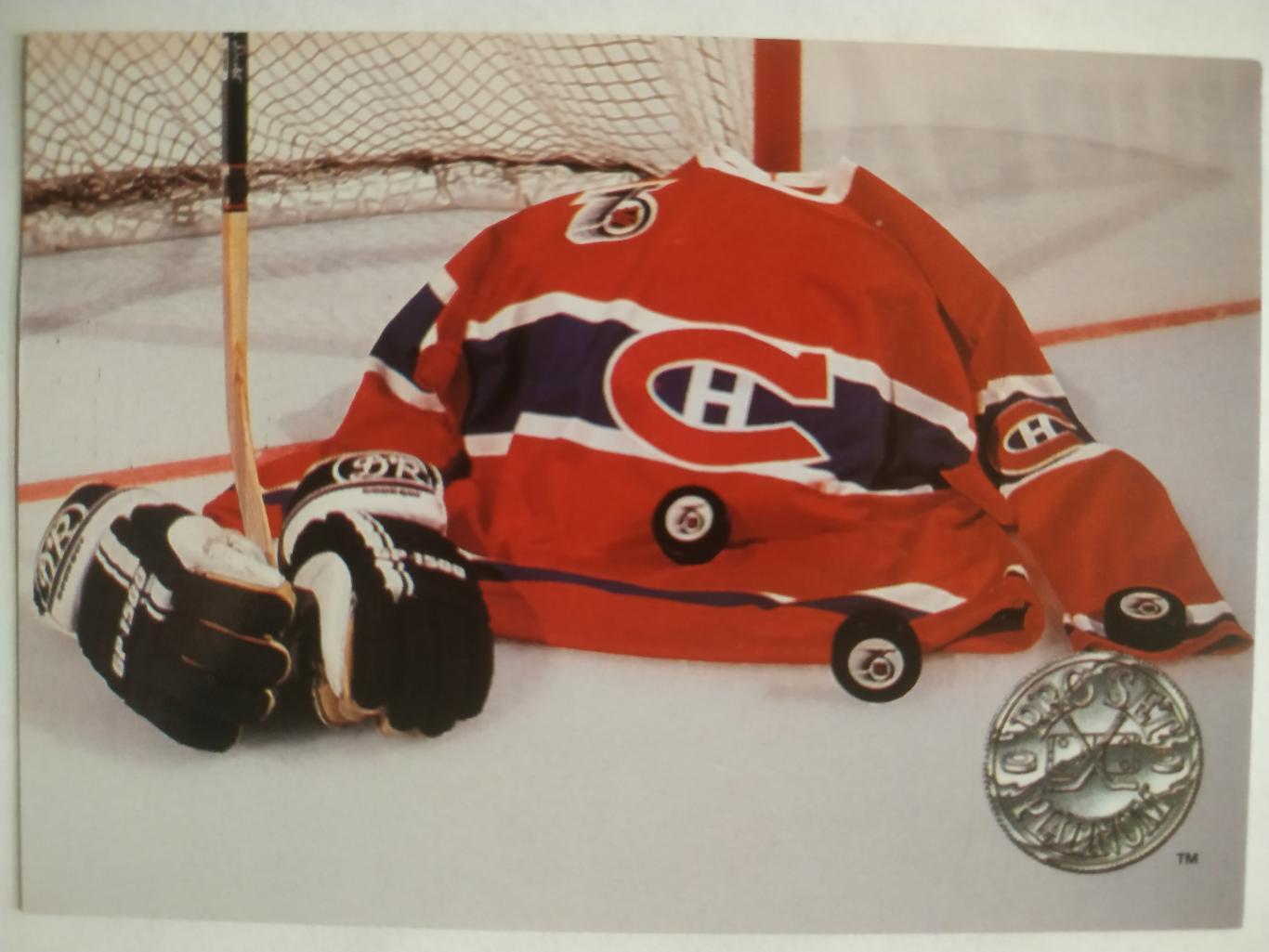 ХОККЕЙ КАРТОЧКА НХЛ PRO SET PLATINUM 1992 NHL MONTREAL CANADIENS #148