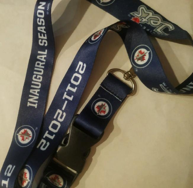 ХОККЕЙ НХЛ ЛЕНТА ДЛЯ БЕЙДЖ ВИННИПЕГ 2011-2012 WINNIPEG JETS INNAGURAL SEASON 2