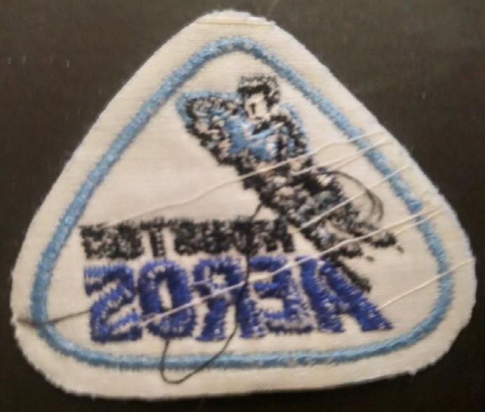 ХОККЕЙ НАШИВКА ВХА ХЬЮСТОН АЭРОС 1973-1974 WHA HOUSTON AEROS OFFICIAL PATCH 1