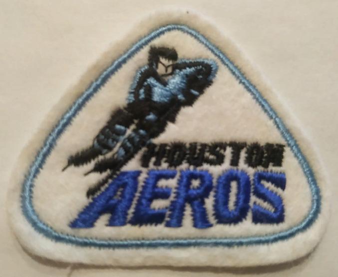 ХОККЕЙ НАШИВКА ВХА ХЬЮСТОН АЭРОС 1973-1974 WHA HOUSTON AEROS OFFICIAL PATCH 2