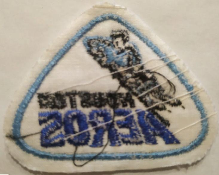 ХОККЕЙ НАШИВКА ВХА ХЬЮСТОН АЭРОС 1973-1974 WHA HOUSTON AEROS OFFICIAL PATCH 3