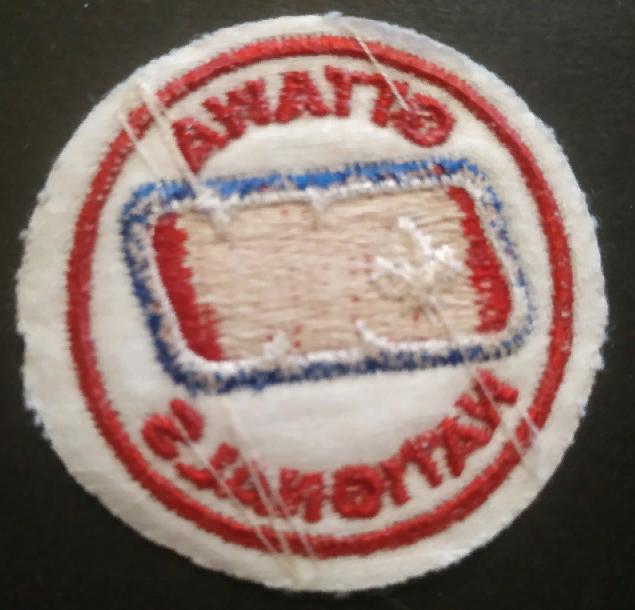 ХОККЕЙ НАШИВКА ВХА ОТТАВА НЭШИНАЛС 1972-1973 WHA OTTAWA NATIONALS OFFICIAL PATCH 1