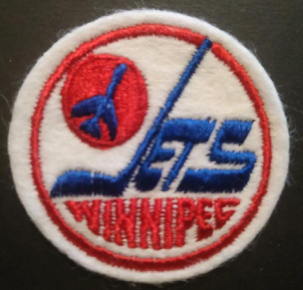 ХОККЕЙ НАШИВКА ВИННИПЕГ ДЖЕТС 1973-1974 NHL WINNIPEG JETS OFFICIAL PATCH