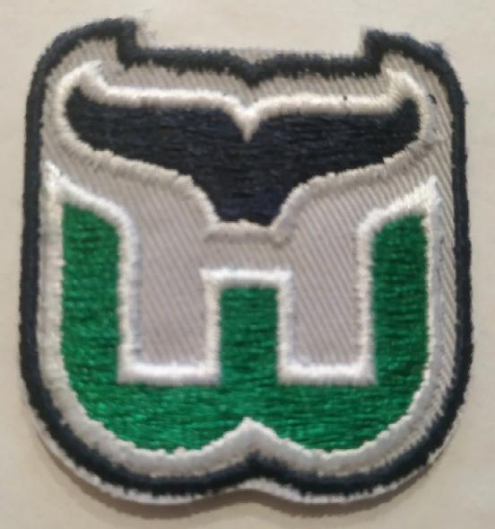 ХОККЕЙ НАШИВКА НХЛ ХАРТФОРД УЭЙЛЕРС 1992-97 NHL HARTFORD WHALERSOFFICIAL PATCH 2