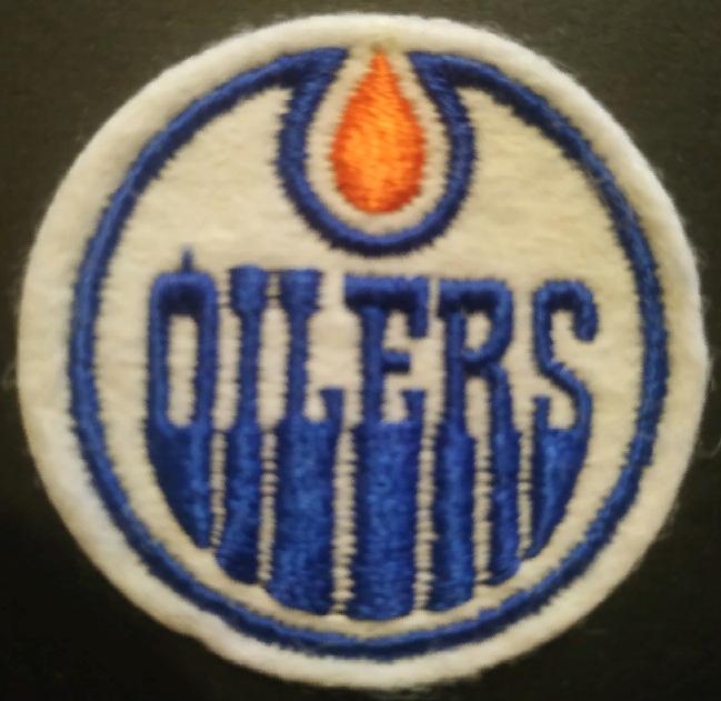 ХОККЕЙ НАШИВКА НХЛ ЭДМОНТОН ОЙЛЕРЗ 1978 NHL EDMONTON OILERS OFFICIAL PATCH