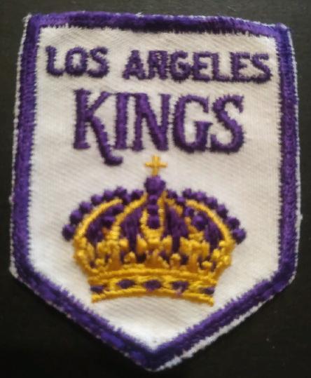 ХОККЕЙ НАШИВКА ВИНТАЖ ЛОС АНДЖЕЛЕС КИНГС 1980 VITAGE NHL LOS ANGELES KINGS PATCH