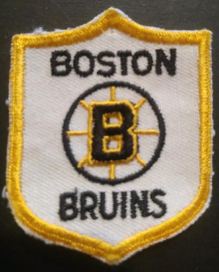 ХОККЕЙ НАШИВКА ВИНТАЖ БОСТОН БРЮИНЗ 1980 VITAGE NHL BOSTON BRUINS PATCH