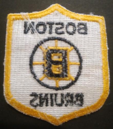 ХОККЕЙ НАШИВКА ВИНТАЖ БОСТОН БРЮИНЗ 1980 VITAGE NHL BOSTON BRUINS PATCH 1