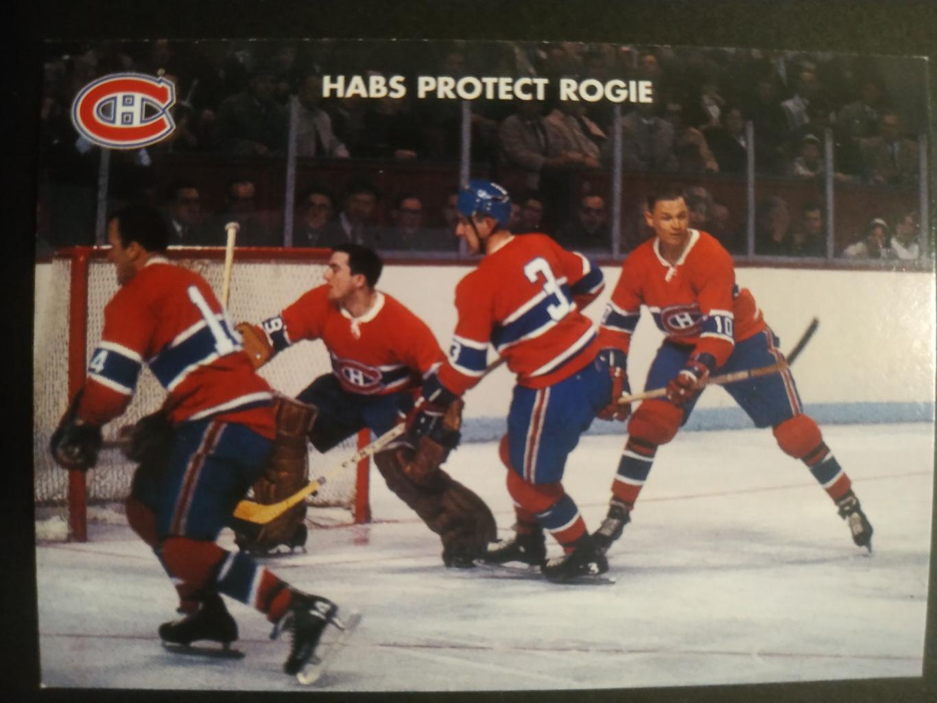 КАРТОЧКА НХЛ PARKHURST MISSING LINK 1995(1966-67) NHL HABS PROTECT ROGIE #137