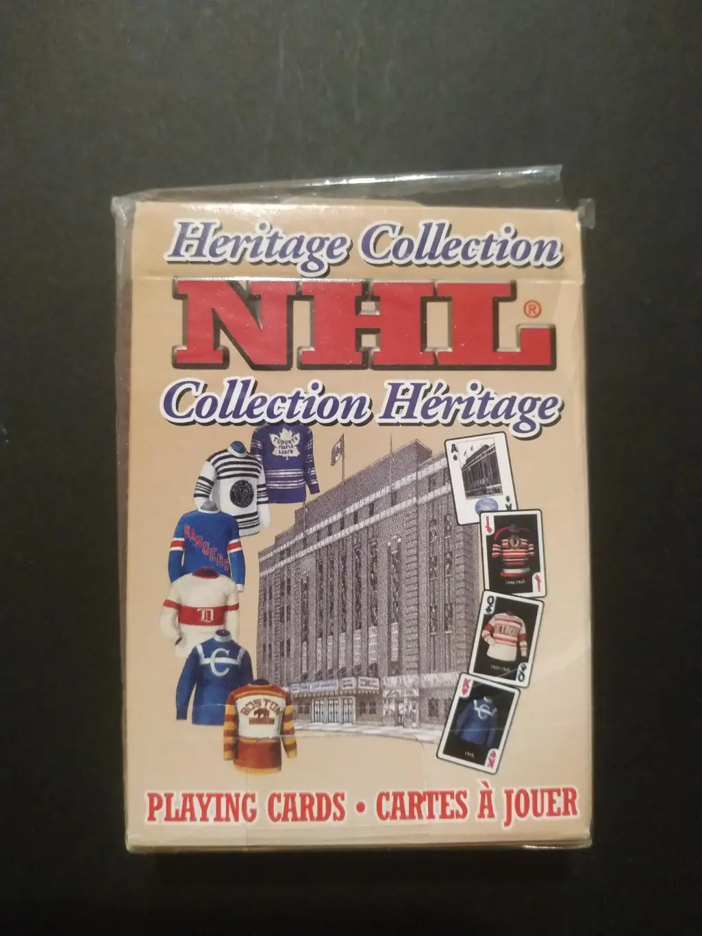 ХОККЕЙ КАРТЫ ИГРАЛЬНЫЕ ДОСТОЯНИЕ НХЛ 1999 NHL PLAYING CARDS HERITAGE #56