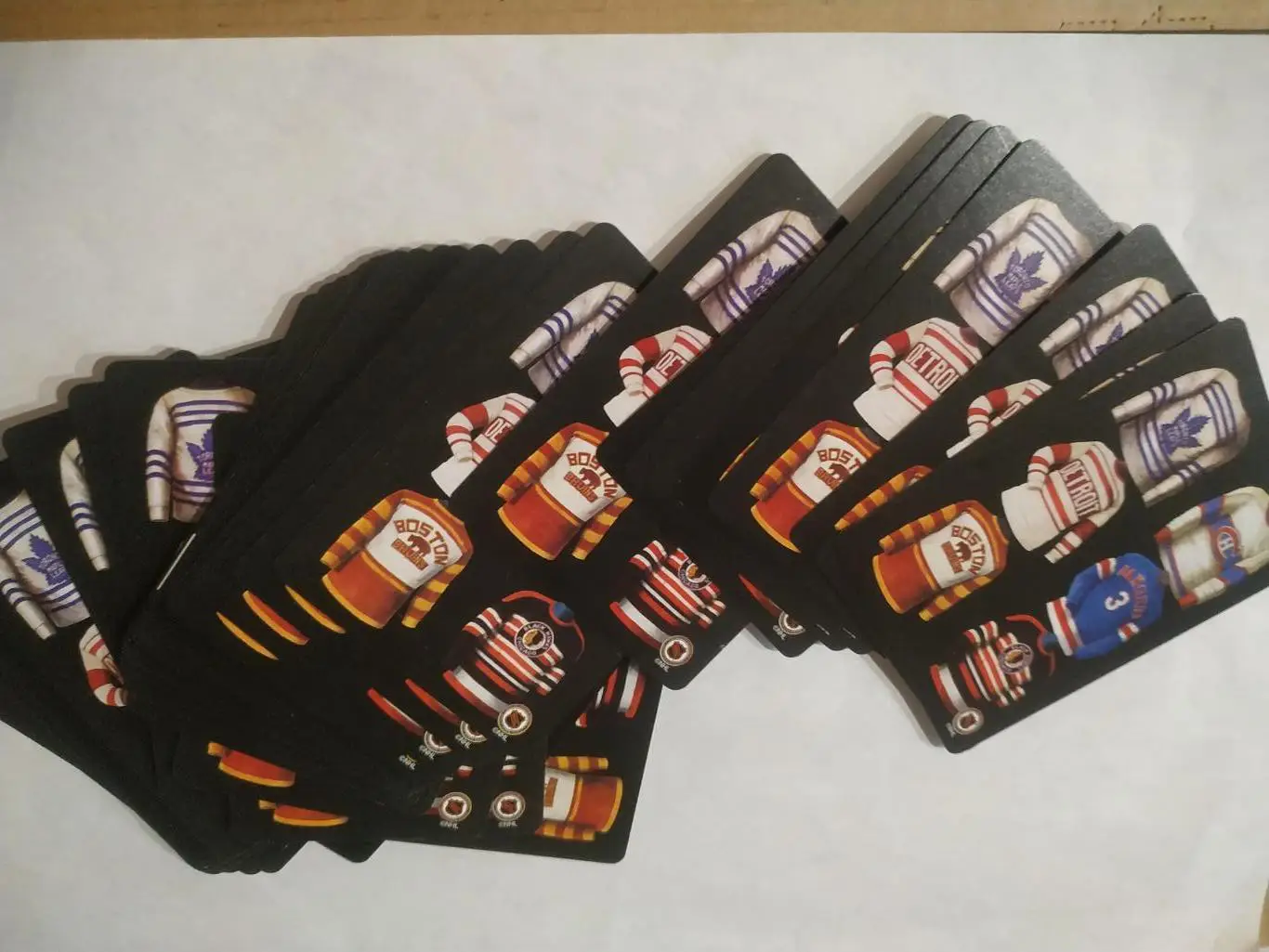 ХОККЕЙ КАРТЫ ИГРАЛЬНЫЕ ДОСТОЯНИЕ НХЛ 1999 NHL PLAYING CARDS HERITAGE #56 4