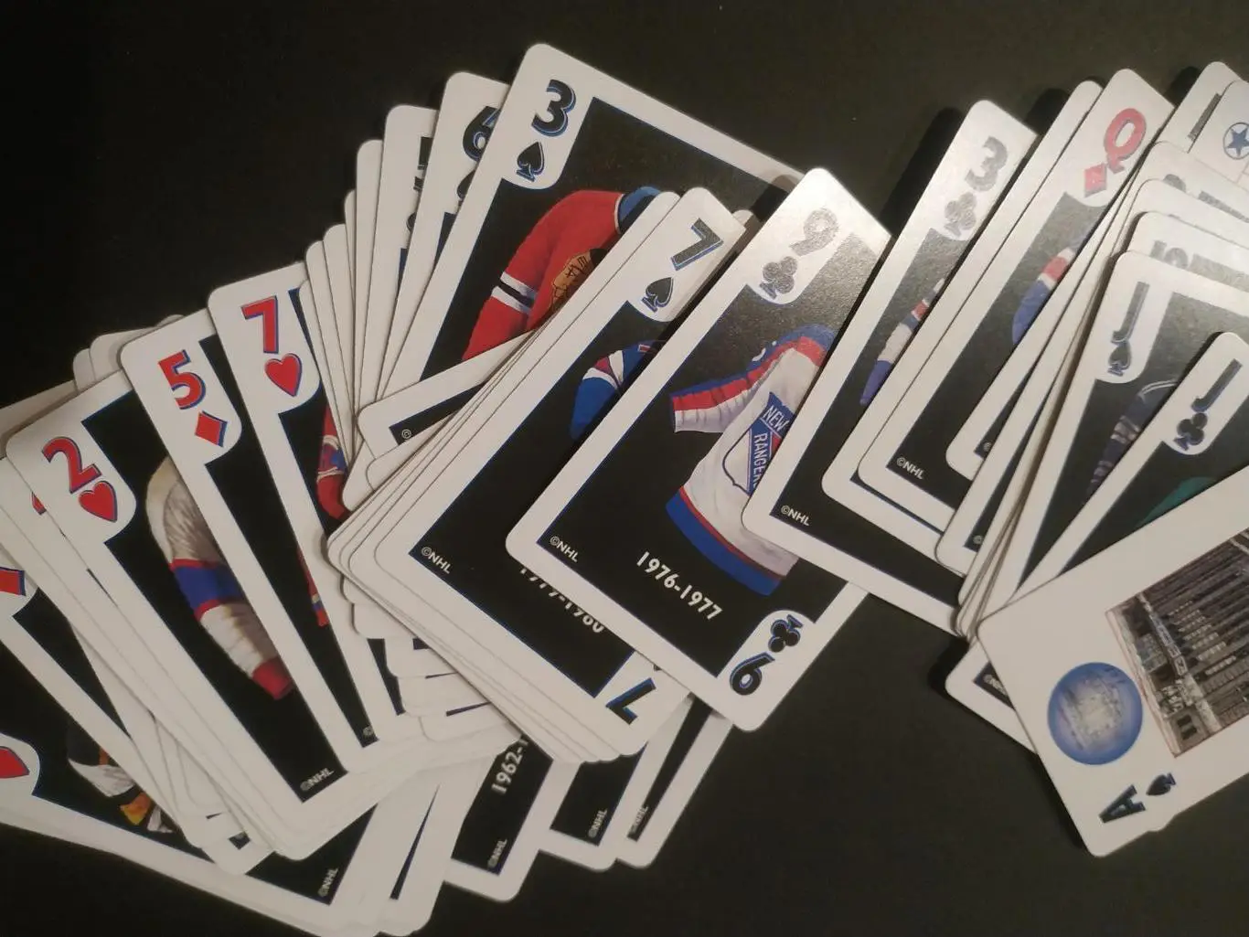 ХОККЕЙ КАРТЫ ИГРАЛЬНЫЕ ДОСТОЯНИЕ НХЛ 1999 NHL PLAYING CARDS HERITAGE #56 5