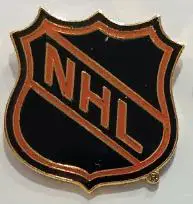 ЗНАЧОК ХОККЕЙ НХЛ ЭМБЛЕМА ЩИТ NHL EMBLEM PIN 1
