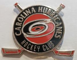 ХОККЕЙ ЗНАK НХЛ КАРОЛИНА ХАРРИКЕЙНЗ 1993 CAROLINA HURRICANES NHL COLLECTOR PIN