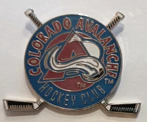 ХОККЕЙ ЗНАK НХЛ КОЛОРАДО ЭВАЛАНШ 1993 COLORADO AVALANCHE NHL COLLECTOR PIN