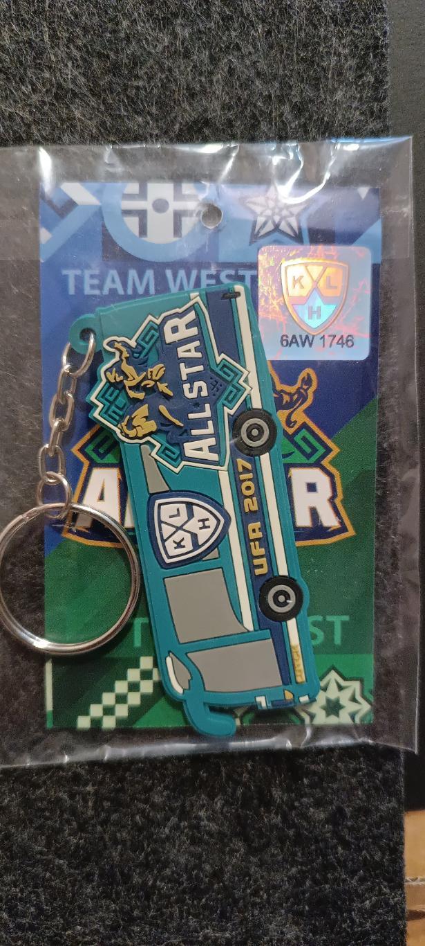 ХОККЕЙ БРЕЛОК КХЛ МАТЧ ВСЕХ ЗВЕЗД УФА 2017 KHL ALL STAR GAME UFA HOCKEY PIN