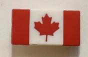 ЗНАЧОК ХОККЕЙ НХЛ ФЛАГ КАНАДА 1980 NHL FLAG CANADA COLLECTION HOCKEY PIN (1)