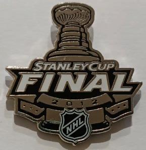 ХОККЕЙ ЗНАЧОК НХЛ ФИНАЛ КУБОК СТЭНЛИ 2012 NHL FINAL STANLEY CUP HOCKEY PIN (1)