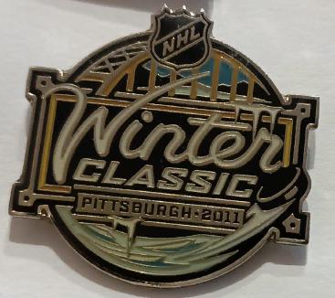 ХОККЕЙ ЗНАK НХЛ ЗИМНЯЯ КЛАССИКА ПИТТСБУРГ 2011 NHL WINTER CLASSIC PITTSBURGH(1)