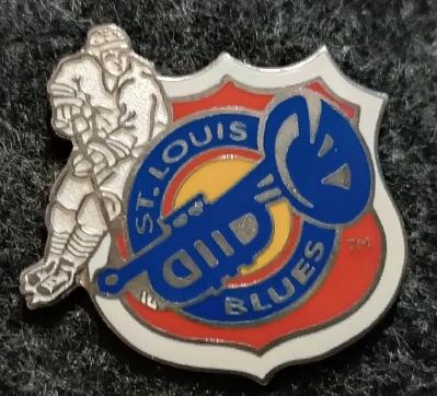 ХОККЕЙ ЗНАK НХЛ СЕНТ ЛУИС БЛЮЗ 1994 ST. LOUIS BLUES NHL COLLECTOR PIN (1)