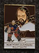 ХОККЕЙ ЗНАK НХЛ БИЛЛИ СМИТ АЙЛЕНДЕРС NHL BILLY SMITHNEW YORK ISLANDERS PIN 6