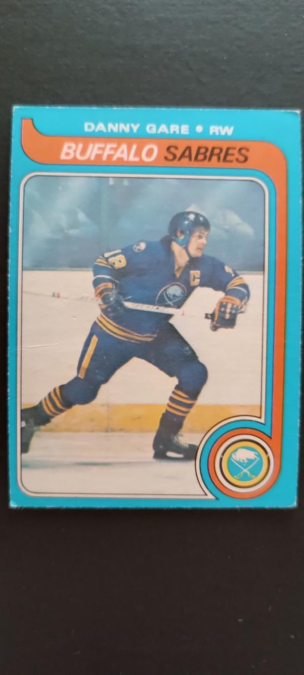 ХОККЕЙ КАРТОЧКА НХЛ O-PEE-CHEE 1979-80 NHL DANNY GARE BUFFALO SABRES #61