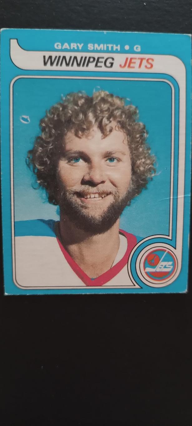 ХОККЕЙ КАРТОЧКА НХЛ O-PEE-CHEE 1979-80 NHL GARY SMITH WINNIPEG JETS #103