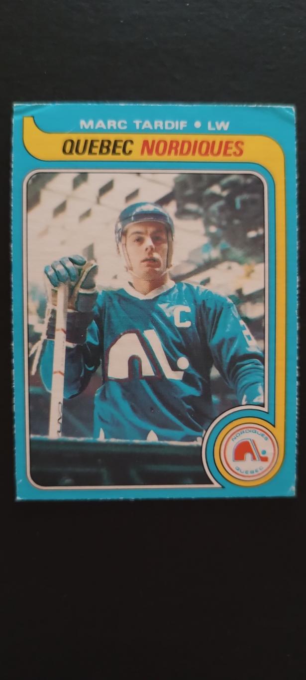 ХОККЕЙ КАРТОЧКА НХЛ O-PEE-CHEE 1979-80 NHL MARC TARDIF QUEBEC NORDIQUES #108