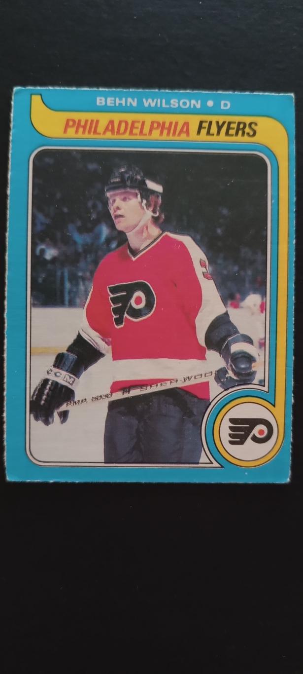 ХОККЕЙ КАРТОЧКА НХЛ O-PEE-CHEE 1979-80 NHL BEHN WILSON PHILADELPHIA FLYERS #111