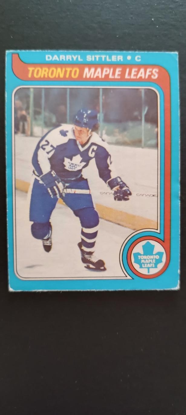 ХОККЕЙ КАРТОЧКА НХЛ O-PEE-CHEE 1979-80 NHL DARRYL SITTLER TORONTO #120