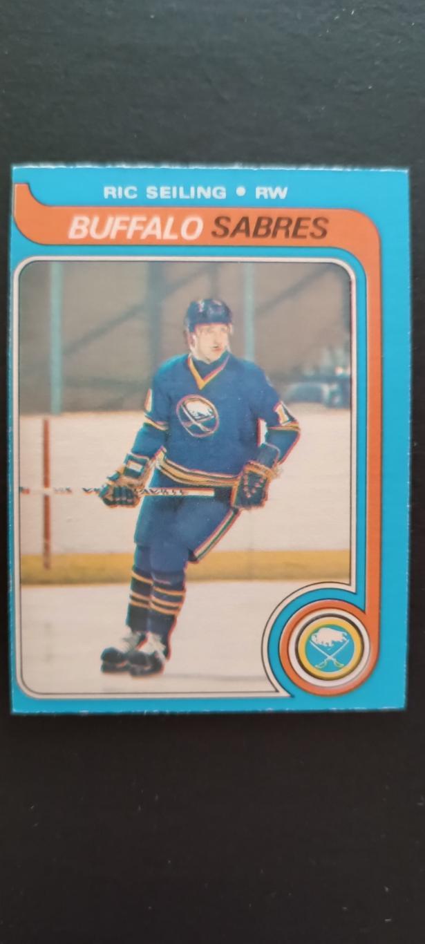 ХОККЕЙ КАРТОЧКА НХЛ O-PEE-CHEE 1979-80 NHL RIC SEILING BUFFALO SABRES #119
