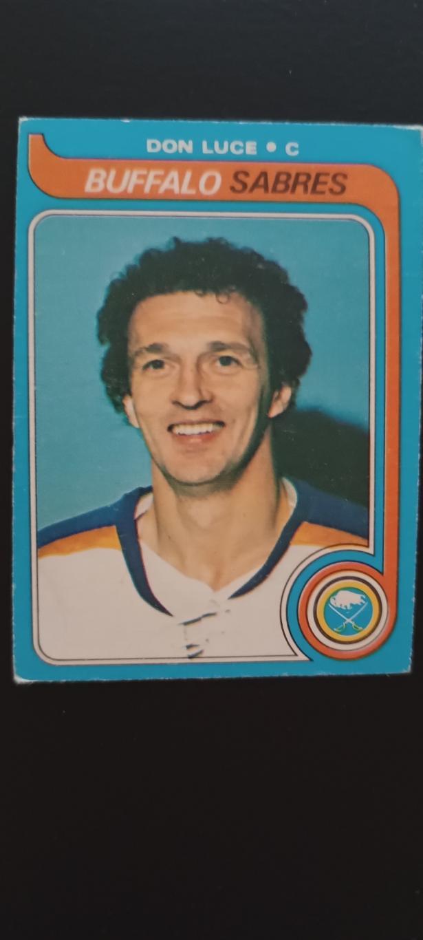 ХОККЕЙ КАРТОЧКА НХЛ O-PEE-CHEE 1979-80 NHL DON LUCE BUFFALO SABRES #194