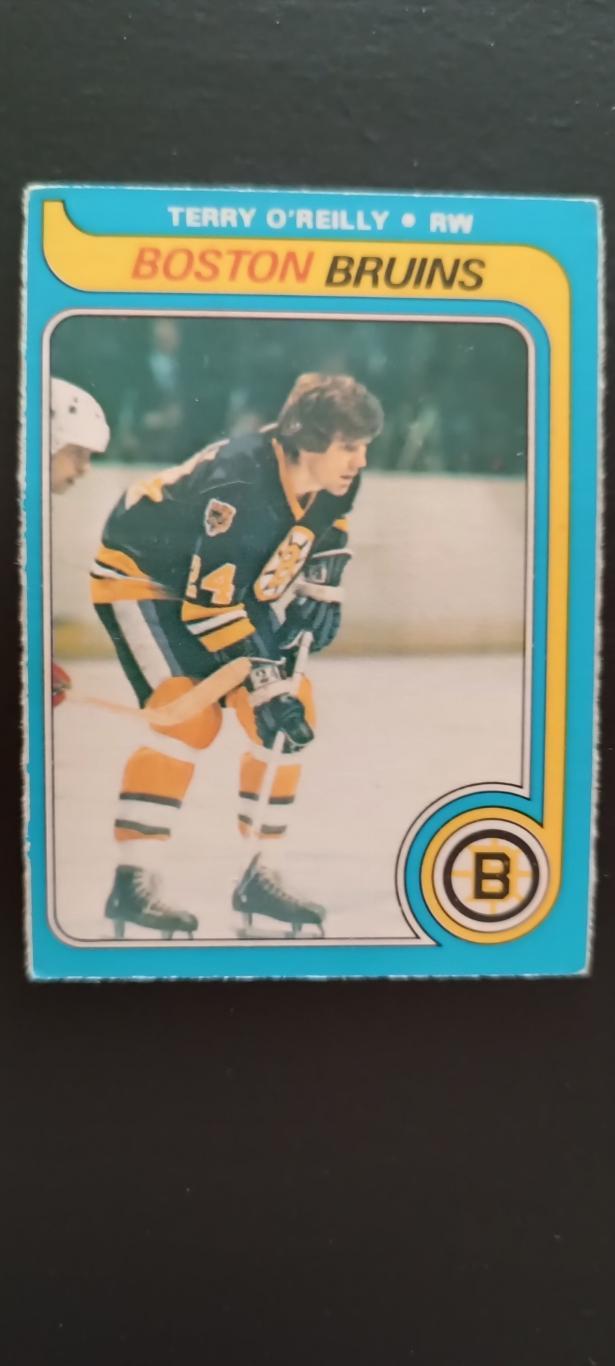 ХОККЕЙ КАРТОЧКА НХЛ O-PEE-CHEE 1979-80 NHL TERRY O REILLY BOSTON BRUINS #238