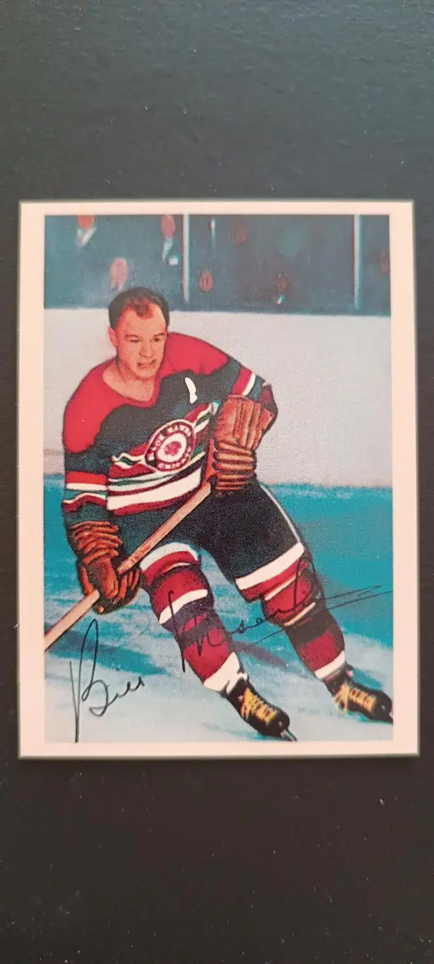 КАРТОЧКА НХЛ PARKHURST 1993-1994 NHL BILL MOSIENKO CHICAGO BLACKHAWKS #PR-20