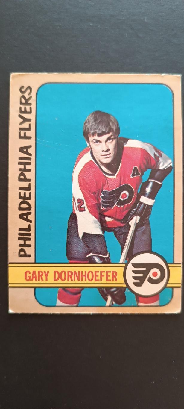 ХОККЕЙ КАРТОЧКА НХЛ O-PEE-CHEE 1972-73 NHL GARY DORNHOEFER PITTSBURGH #146