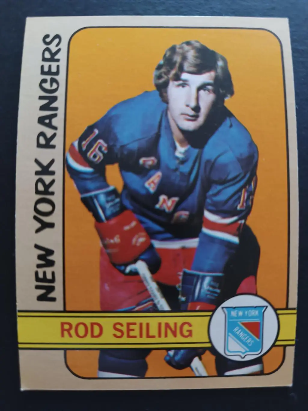 ХОККЕЙ КАРТОЧКА НХЛ TOPPS TCG 1972-73 NHL ROD SELING NEW YORK RANGERS #149