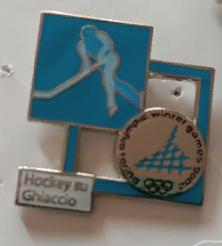 ХОККЕЙ ЗНАК ТУРИН ОЛИМПИЙСКИЕ ИГРЫ 2006 TORINO OLYMPIC GAME HOCKEY PIN