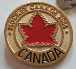 ХОККЕЙ ЗНАК ТУРИН КАНАДА ОЛИМПИЙСКИЕ ИГРЫ 2006 TORINO OLYMPIC GAME CANADA PIN