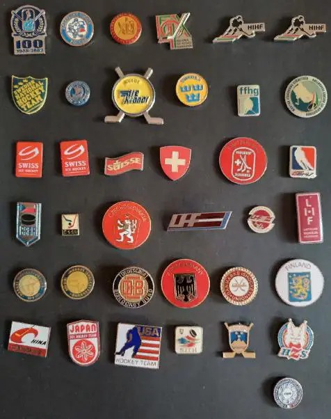 ХОККЕЙ ЗНАК ФЕДЕРАЦИЯ ХОККЕЯ ШВЕЙЦАРИЯ ICE HOCKEY FEDERATION SWITZERLAND 4 2