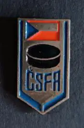 ХОККЕЙ ЗНАК ФЕДЕРАЦИЯ ХОККЕЯ ЧЕХИЯ ICE HOCKEY FEDERATION CZEC