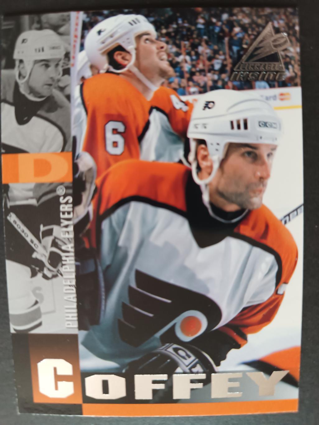 ХОККЕЙ КАРТОЧКА НХЛ PINNACLE INSIDE 1997-98 NHL PAUL COFFEY PHILADELPHIA #160
