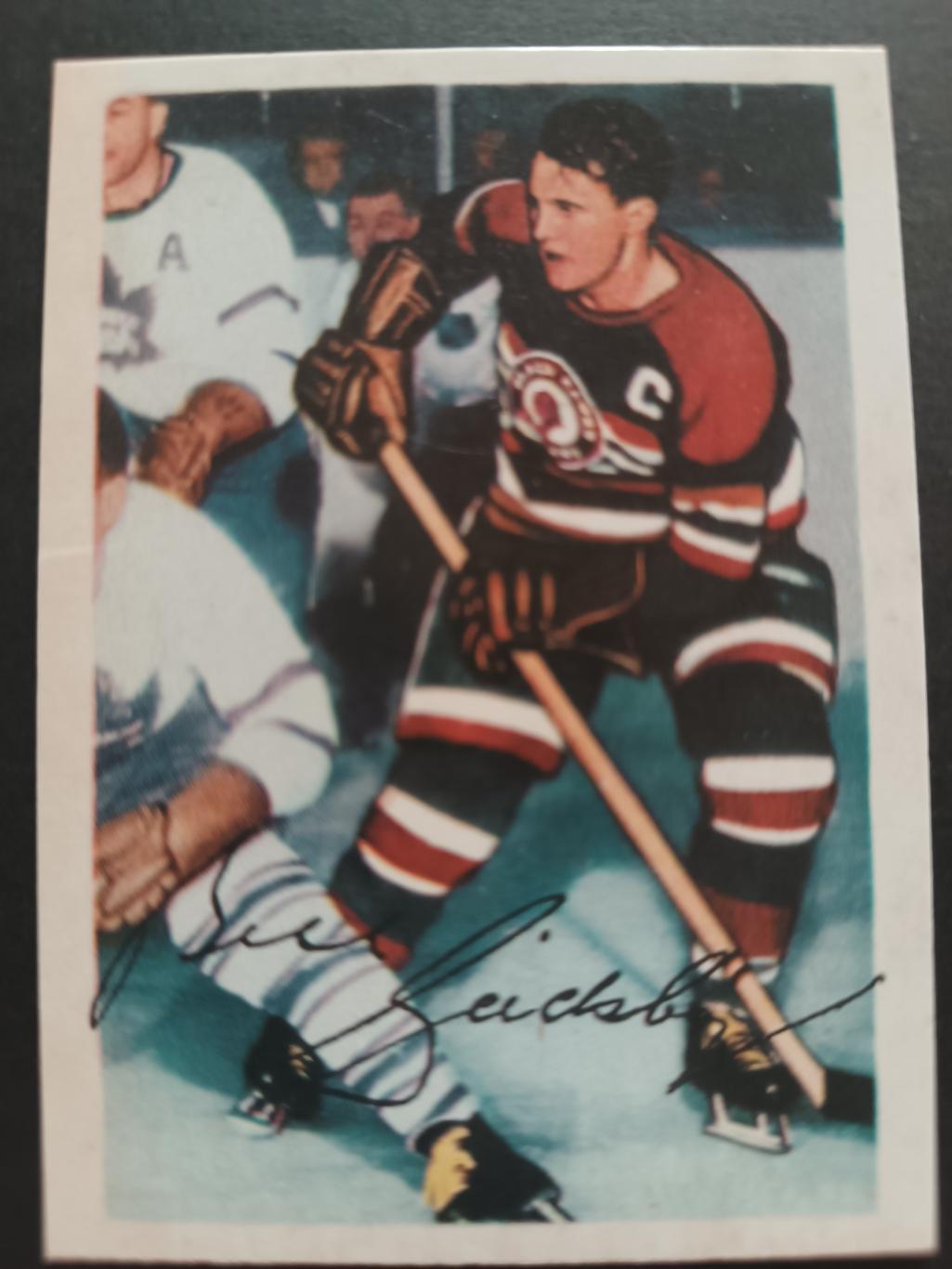 КАРТОЧКА НХЛ PARKHURST RP 2001-2002 NHL BILL GADSBY DETROIT RED WINGS #150
