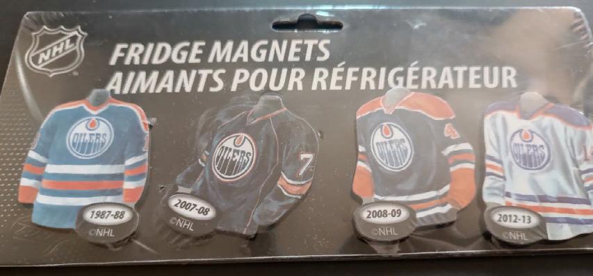 ХОККЕЙ НАБОР МАГНИТ ДЖЕРСИ ЭДМОНТОН ОЙЛЕРЗ NHL MAGNET EDMONTON OILERS JERSEY #4