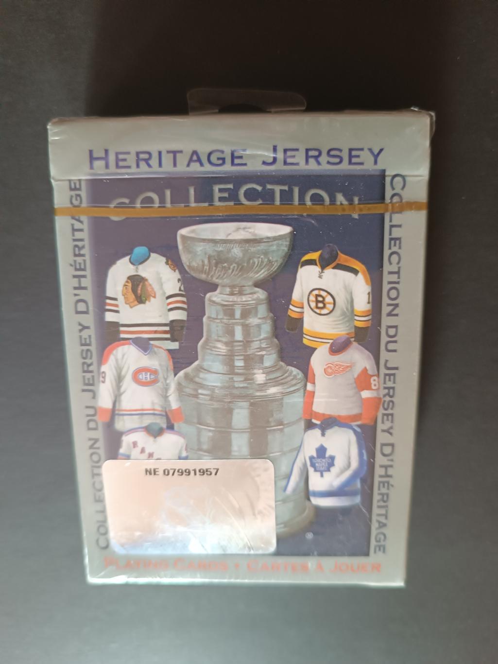ХОККЕЙ КАРТЫ ИГРАЛЬНЫЕ ДЖЕРСИ НХЛ 2005 NHL PLAYING CARDS JARSEY HERITAGE #56