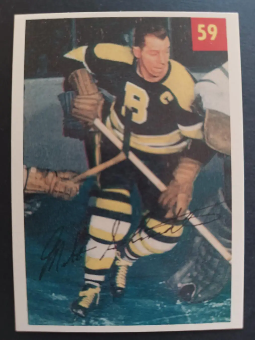 КАРТОЧКА НХЛ PARKHURST 1993-1994 NHL MILT SCHMIDT BOSTON BRUINS #DPR-2